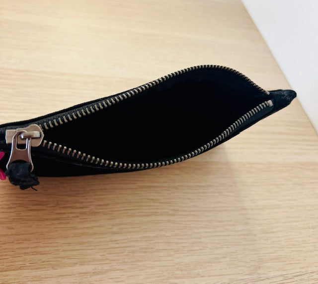 Trousse noir en coton L'univers féerique de Fanny